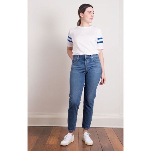 Citizens of Humanity Liya High Rise Classic Fit Crop in Admire, Size 29 - Picture 1 of 16